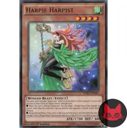 Yugioh Harpie Harpist WIRA-EN041 Rare 1st Edition NM - Image 1
