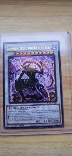Yu-Gi-Oh / Juraishin, the Cursed Thunder God / NM / Ultra Rare - Image 1