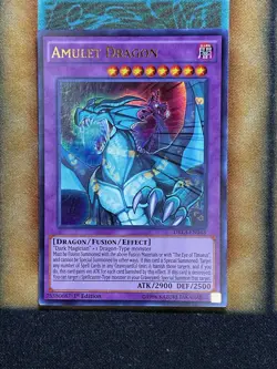 Yugioh Amulet Dragon DRL3-EN043 Ultra Rare 1st Ed NM - Image 1