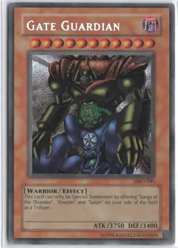 Yugioh - Gate Guardian MRD-000 Unlimited - Metal Raiders - Image 1