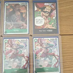 Bandai One Piece CCG OP-13 Card Lot (18) Full Art Foil Shanks Roger Garp Newgate - Image 2
