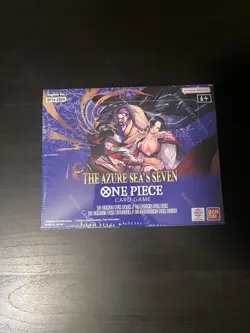 One Piece Tcg Op14/EB04 Azure Sea's Seven Booster Box English *SEALED FROM CASE* - Image 1