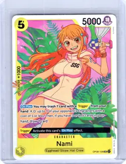 Nami- OP08-106 SR Full Art One Piece Two Legends English - Image 1