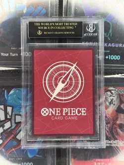 BGS 10 Black Label One Piece Rob Lucci Alt Art Leader Pillars Strength #OP03-076 - Image 2