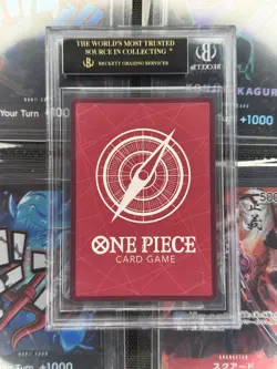 BGS 10 Black Label One Piece Rob Lucci Alt Art Leader Pillars Strength #OP03-076 - Image 4