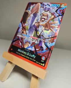 One Piece - Monkey.D.Luffy Foil ST21-001 - Pack Fresh - Image 2