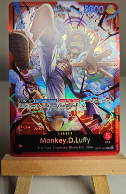 One Piece - Monkey.D.Luffy Foil ST21-001 - Pack Fresh - Image 5