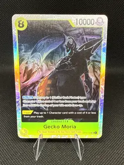 Gecko Moria | OP14-104 | One Piece | The Azure Sea’s Seven | Foil - Image 1