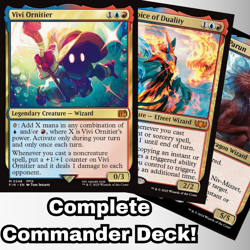 MTG Commander EDH Deck Vivi Ornitier 100 Cards Custom Deck Izzet Final Fantasy - Image 1