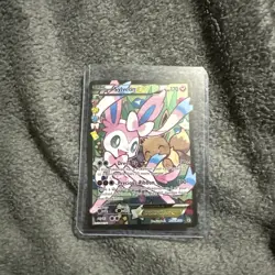 Pokemon TCG Sylveon EX Full Art RC32-32 Generations Radiant Collection Holo Card - Image 1