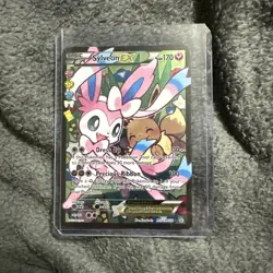 Pokemon TCG Sylveon EX Full Art RC32-32 Generations Radiant Collection Holo Card - Image 3