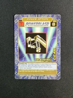 Training Gear BO-308 Digimon Digi-battle Series 6 Bandai Trading Card - Rare - Image 1