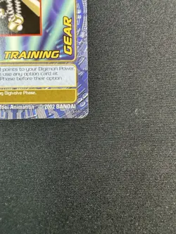 Training Gear BO-308 Digimon Digi-battle Series 6 Bandai Trading Card - Rare - Image 4