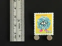 Tangela Pokemon Stamp Card Japanese Shogakukan Nintendo Game Anime TCG J - Image 2