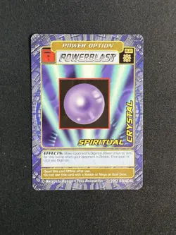 Spiritual Crystal BO-307 Digimon Digi-battle Series 6 Bandai Trading Card - Rare - Image 1