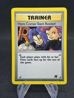 Here Comes Team Rocket! 15/82 Holo Rare Team Rocket Pokemon Card Unlimited - Image 1