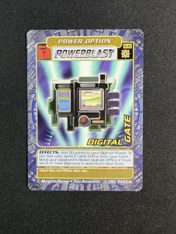 Digital Gate BO-306 Digimon Digi-battle Series 6 Bandai Trading Card - Rare - Image 1