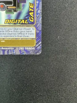 Digital Gate BO-306 Digimon Digi-battle Series 6 Bandai Trading Card - Rare - Image 5