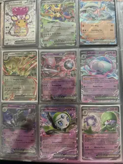 Pokemon Card Bundle - 180 EXs/HITS - Pack Fresh - Binder Included - Image 1
