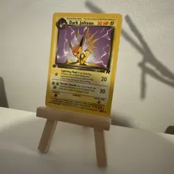 Pokemon Dark Jolteon TCG Team Rocket Card 38/82 1st Edition - Image 1