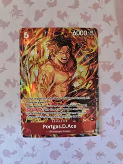 Portgas.D.Ace (Illustration Box Vol.5) ST15-005 One Piece Promotion Cards Foil - Image 1