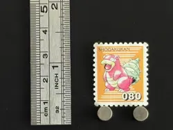 Slowbro Pokemon Stamp Card Japanese Shogakukan Nintendo Game Anime TCG J - Image 2