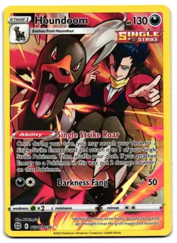 Houndoom TG10/TG30 - Brilliant Stars Trainer Gallery Pokemon TCG Holo - MP Card - Image 1