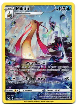 Milotic TG02/TG30 - Silver Tempest Trainer Gallery Pokemon TCG Holo - LP Card - Image 1