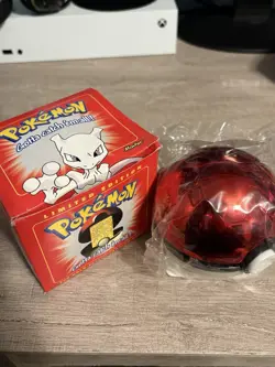Pokemon Mewtwo 23k Gold Plated Trading Card Pokeball Burger King Never Opened - Image 1