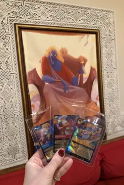 Disney Lorcana Magical Places Stitch Rapunzel Donald Duck EPCOT Promo Cards - Image 2