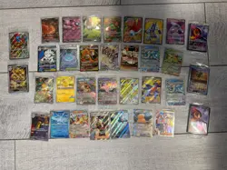 🔥 Pokemon TCG 33 Card Ex / Illustration / Promo Lot As Shown 🔥 - Image 1