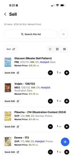 🔥 Pokemon TCG 33 Card Ex / Illustration / Promo Lot As Shown 🔥 - Image 4