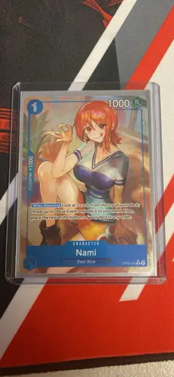 Nami (Alt Art) OP09-050 R Emperors in the New World ONE PIECE Card Game English - Image 1