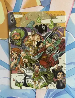 Official One Piece Jump Gold Playing Card Mint - Straw Hat Crew King of Clubs - Image 1