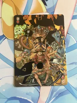 Official One Piece Jump Gold Playing Card Mint - Straw Hat Crew King of Diamonds - Image 1