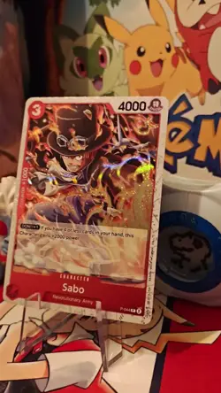 Sabo (Foil) P-044 P ONE PIECE Card The Best 2 - ONE PIECE CCG Eng. NM See Pics - Image 2