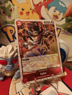 Sabo (Foil) P-044 P ONE PIECE Card The Best 2 - ONE PIECE CCG Eng. NM See Pics - Image 4