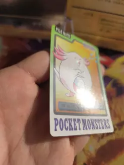 Pokemon Karte Card Pocket Monsters Carddass 1997 japanese Exc Chansey Chaneira - Image 5