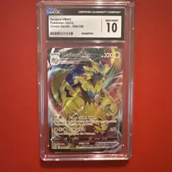 Zeraora VMAX Crown Zenith Ultra Rare Holo Pokemon TCG Card 054/159 cgc 10 - Image 2