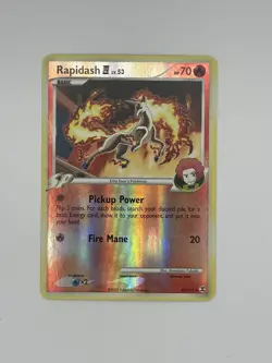 Rapidash Reverse Holo 47/111 2009 Pokemon Card NM-LP - Image 1