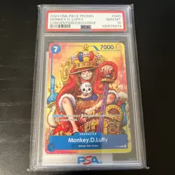 Monkey.D.Luffy (Convention Promo 2024) P-043 One Piece Promotion Cards non-foil - Image 1