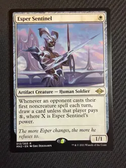 mtg Esper Sentinel Modern Horizons 2 NON-foil LP - Image 1