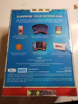 Magic The Gathering Spider-Man Bundle Gift Edition In Hand READ! HOLE IN BOX 195166290041 - Image 3