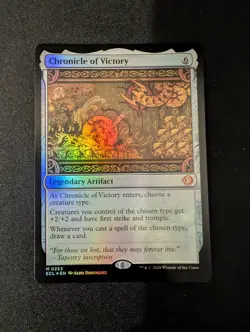 Magic: The Gathering - Lorwyn Eclipsed, ECL 0253 Chronicle Of Victory Foil NM - Image 1