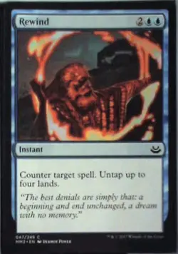 Rewind - Modern Masters 2017: #47, Magic: The Gathering Lp C285 - Image 1