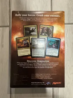 Magic The Gathering 2017 Draconic Domination Commander Deck English - Image 2