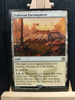 Dalkovan Encampment - Tarkir Dragonstorm - Rare - NM (see pics) MTG - Image 1