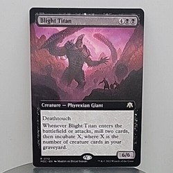 MTG Blight Titan March of the Machine Commander 0112 Regular Rare - Image 1
