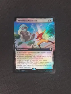 Airbender Ascension FOIL Extended Art 0364 Avatar MtG Magic The Gathering NM/M - Image 1