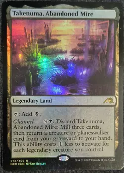 Takenuma, Abandoned Mire 278 Kamigawa: Neon Dynasty Normal LP - Image 1